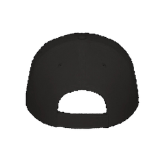 Black INMC low-profile embroidered cap back view