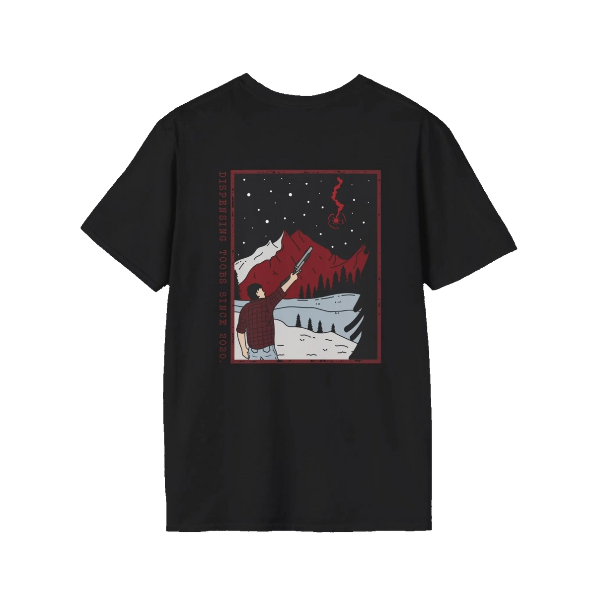 TOOBS Graphic Tee back view